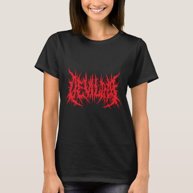 ãƒ¡ã‚¿ãƒ«ãƒãƒ³ãƒ‰ Deathcore T-Shirt (Front)