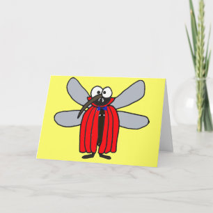 AF- Vampire Mosquito Thinking of You Card