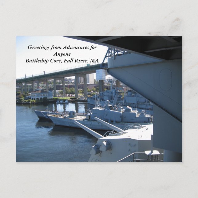 AFA Battleship Cove Postcard (Front)