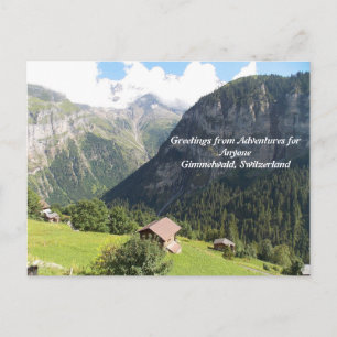 AFA Postcard Gimmelwald, Switzerland
