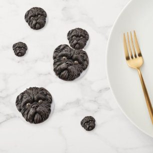Affenpinscher 3D Inspired Confetti