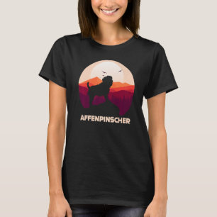 Affenpinscher And Moon Halloween 1 T-Shirt