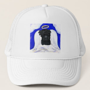 Affenpinscher Angel Trucker Hat