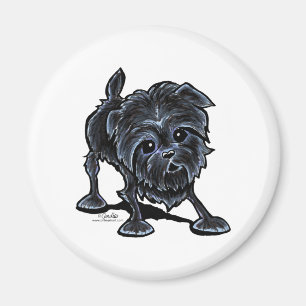 Affenpinscher at Play Magnet