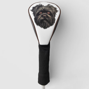 Affenpinscher Black Dog Golf Head Cover