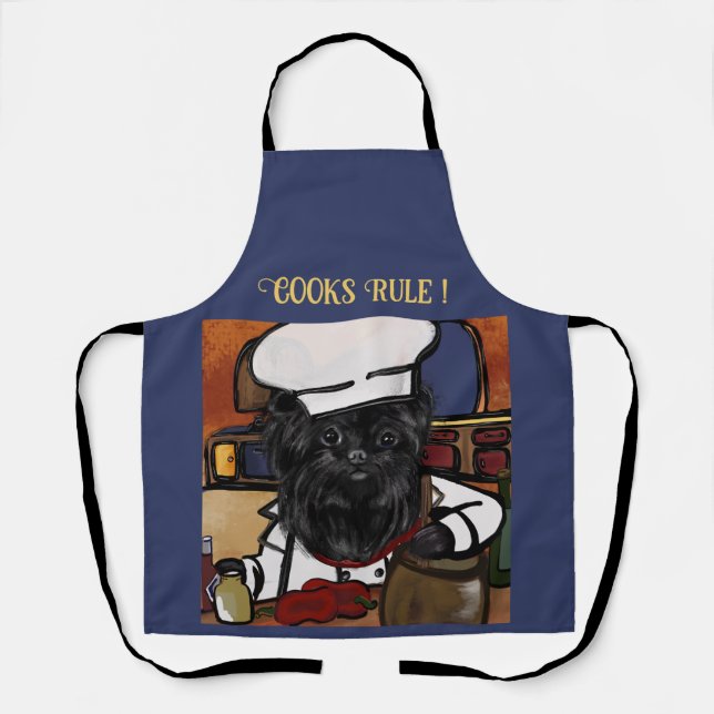 Affenpinscher Chef     Apron (Front)