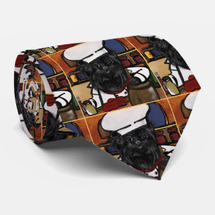 Affenpinscher Chef       Tie