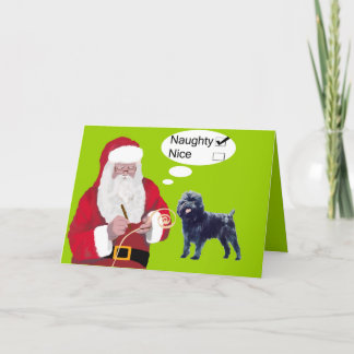 Affenpinscher Christmas Card