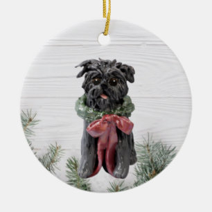 Affenpinscher Christmas Ornament 