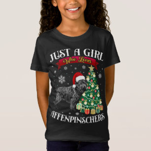 Affenpinscher Christmas Tree Affenpinscher Santa H T-Shirt