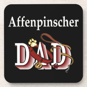 Affenpinscher Dad Coaster