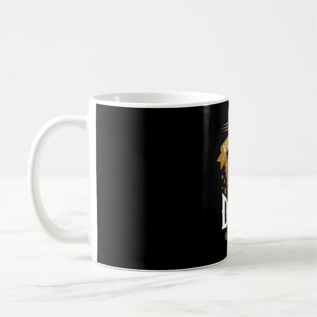 Affenpinscher Dad Ever Dog Face Paw Prints Coffee Mug (Left)