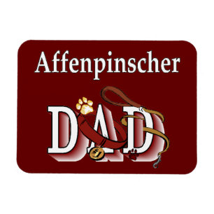 Affenpinscher Dad Magnet