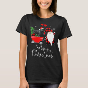 Affenpinscher Dog Christmas With Santa Hat Pyjamas T-Shirt