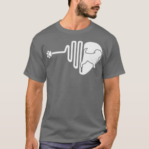 Affenpinscher Dog Paw Heartbeat Pet Owner Veterina T-Shirt