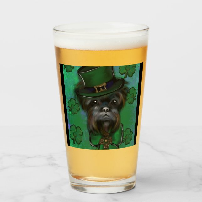 AFFENPINSCHER GLASS (Front Filled)