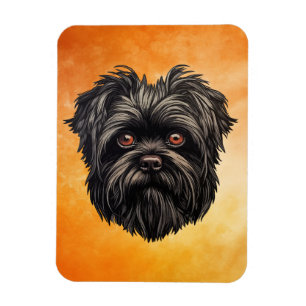 Affenpinscher Monkey Dog Affens Terrier Magnet