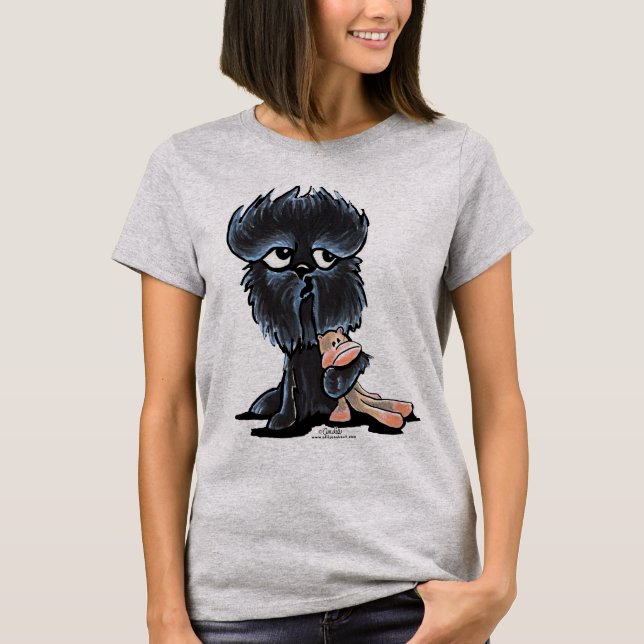 Affenpinscher Monkey Toy T-Shirt (Front)