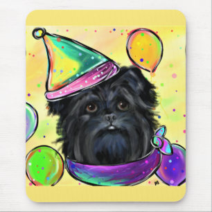 Affenpinscher mouse pad