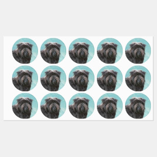 Affenpinscher Painting - Cute Original Dog Art