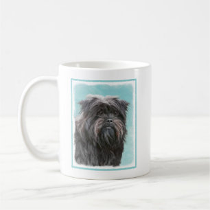 Affenpinscher Painting - Cute Original Dog Art Coffee Mug
