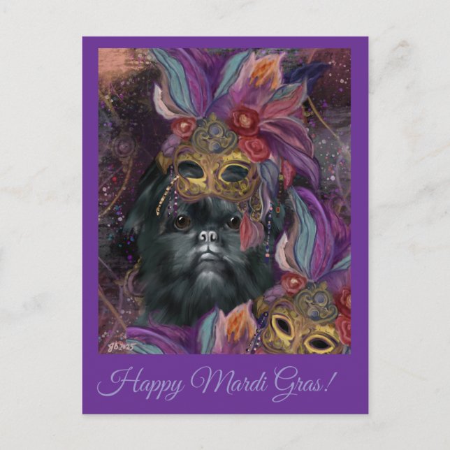 Affenpinscher Postcard (Front)