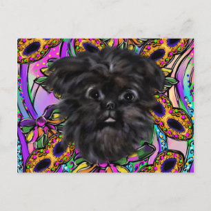 Affenpinscher postcard