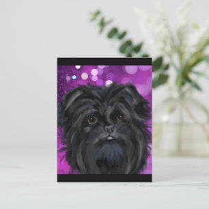 Affenpinscher postcard