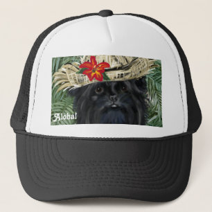 Affenpinscher trucker hat