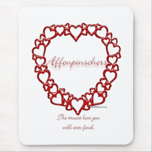 Affenpinscher True Love Mouse Pad