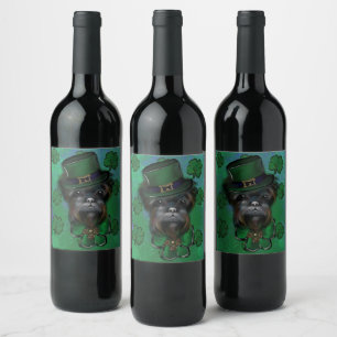 AFFENPINSCHER WINE LABEL