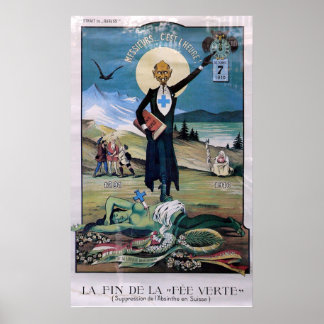 Affiche Absinthe Poster