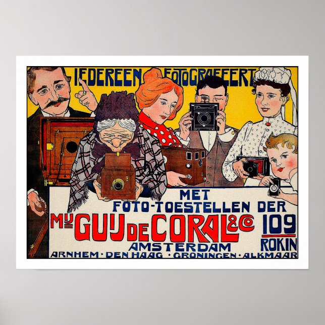 Affiche Advertising Poster - Cameras 1901 (Front)