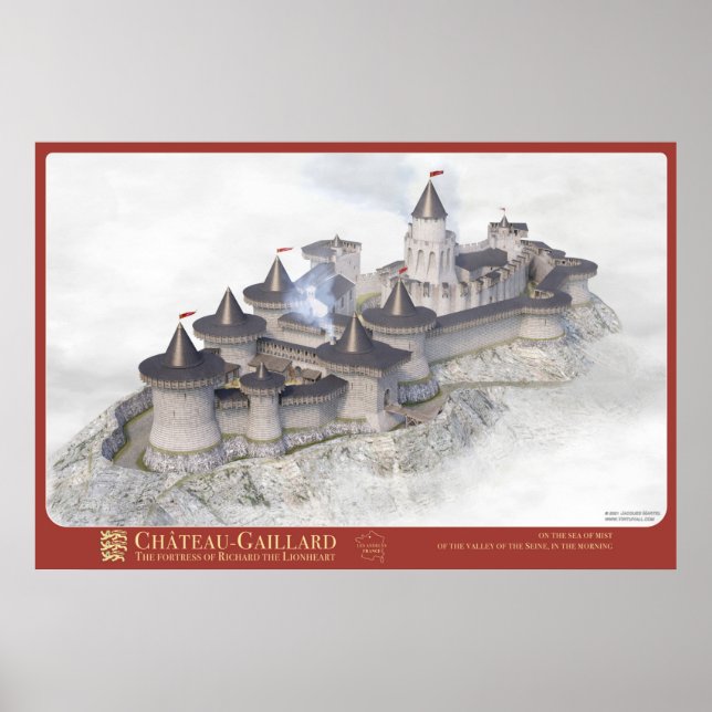 Affiche CHÂTEAU-GAILLARD - On the sea of winter mi Poster (Front)