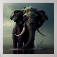 Affiche Elephan