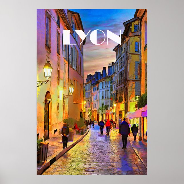 Affiche Lyon Photo Vintage  Poster (Front)