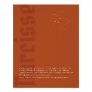 Affiche Narcisse Photo Print