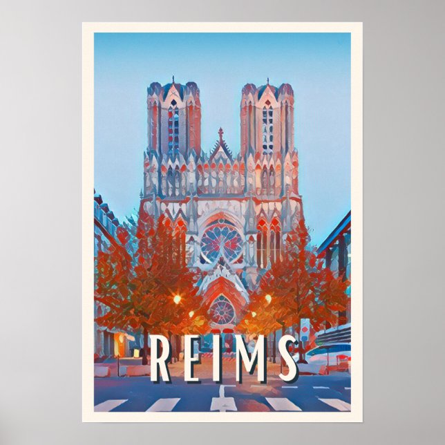 Affiche Reims Photo Vintage  Poster (Front)