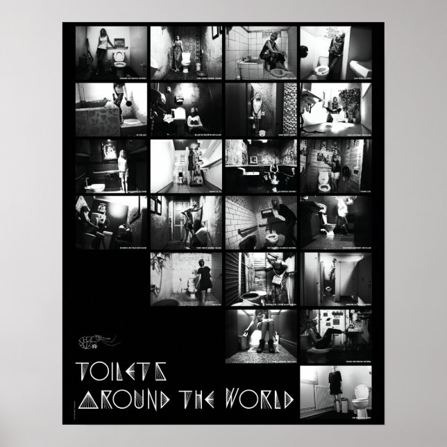 Affiche Toilets - Crevettes trotteuses Poster (Front)
