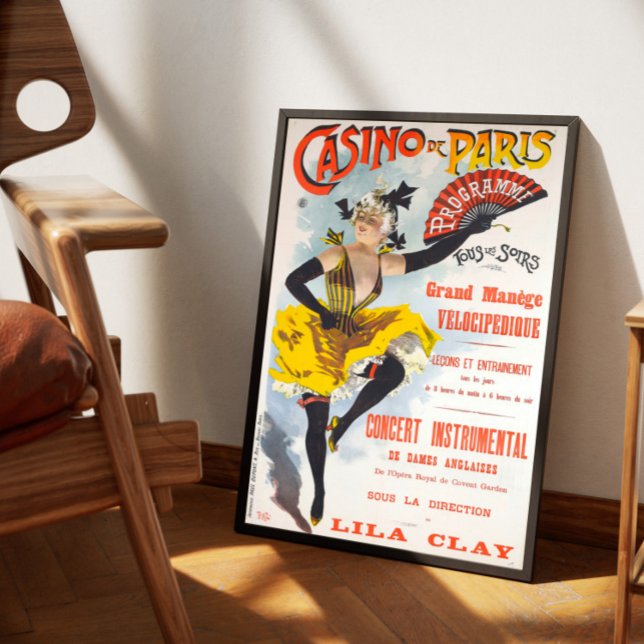 Affiche vintage Casino de Paris Poster (Creator Uploaded)