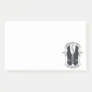 Affiliated With The Hustlers Post-it Notes