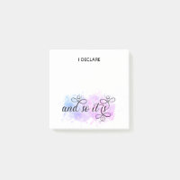 *~*  Affirmation Intention Abstract Blob I DECLARE