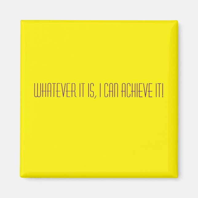 Affirmation Magnet (Front)