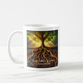 Affirmation Mug - I am ABLE to Grow from Within 