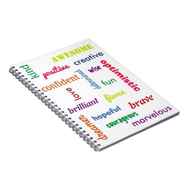 Affirmation Notebook (Right Side)