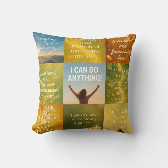 Affirmation pillow (Front)
