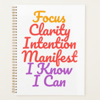 Affirmation Planner