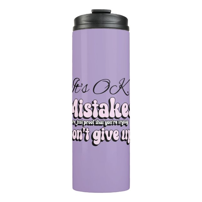Affirmation Thermal Water Bottle (Front)