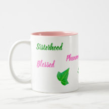 Affirmation Two-Tone Pink Ivy Mug