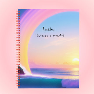 Affirmation Vibrant Magical Quote Notebook